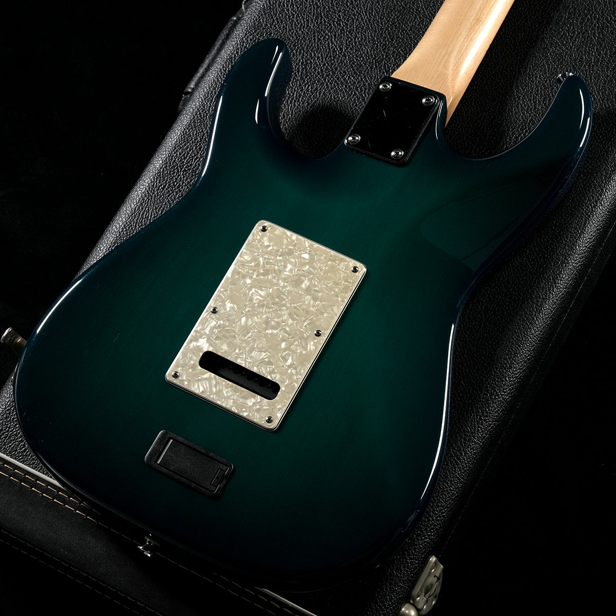 [SN 04014] USED James Tyler / USA Studio Elite 2004 Full-Option Quilted Maple Bent Top Caribbean Splash [05]