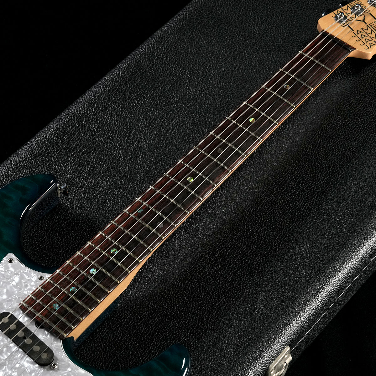 [SN 04014] USED James Tyler / USA Studio Elite 2004 Full-Option Quilted Maple Bent Top Caribbean Splash [05]