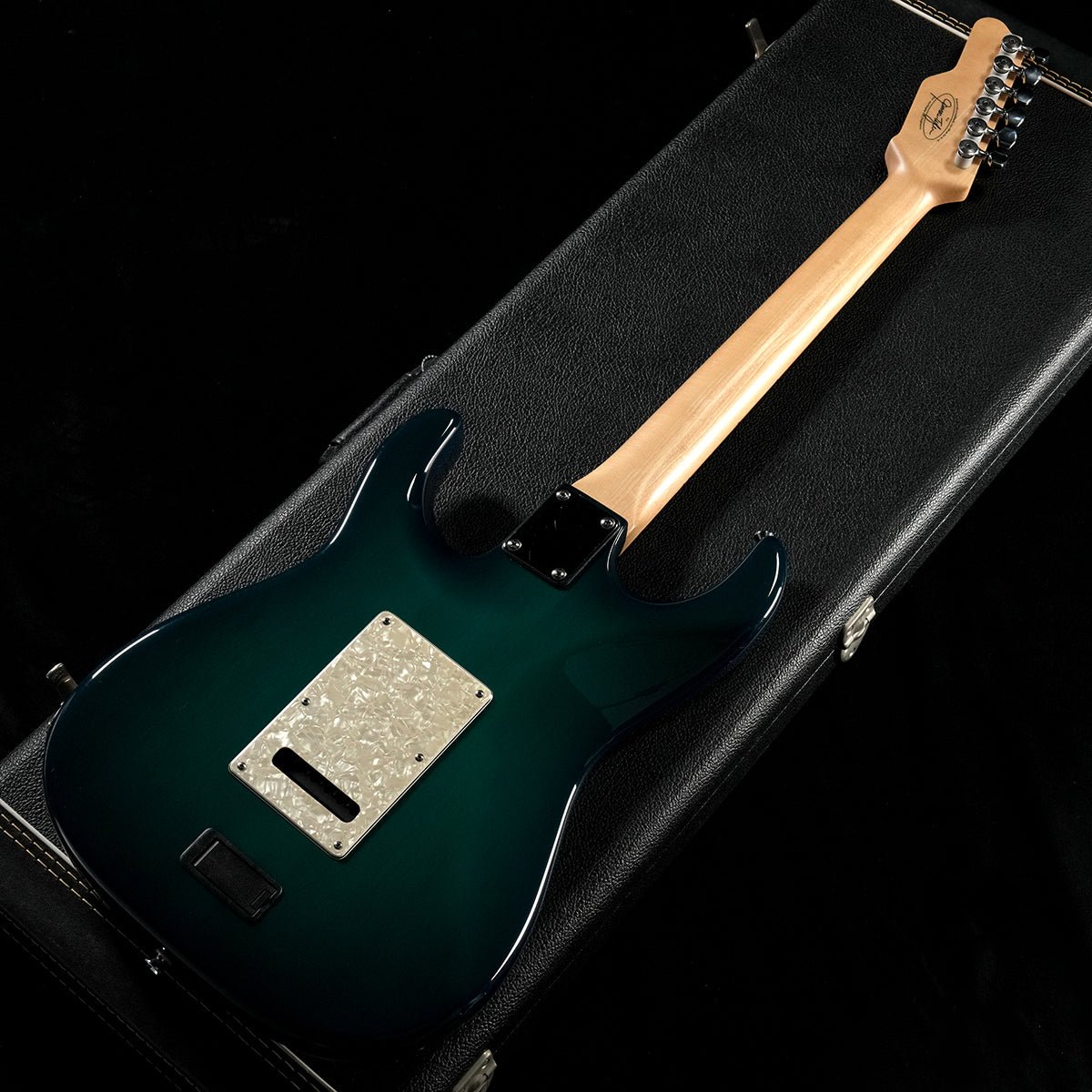 [SN 04014] USED James Tyler / USA Studio Elite 2004 Full-Option Quilted Maple Bent Top Caribbean Splash [05]