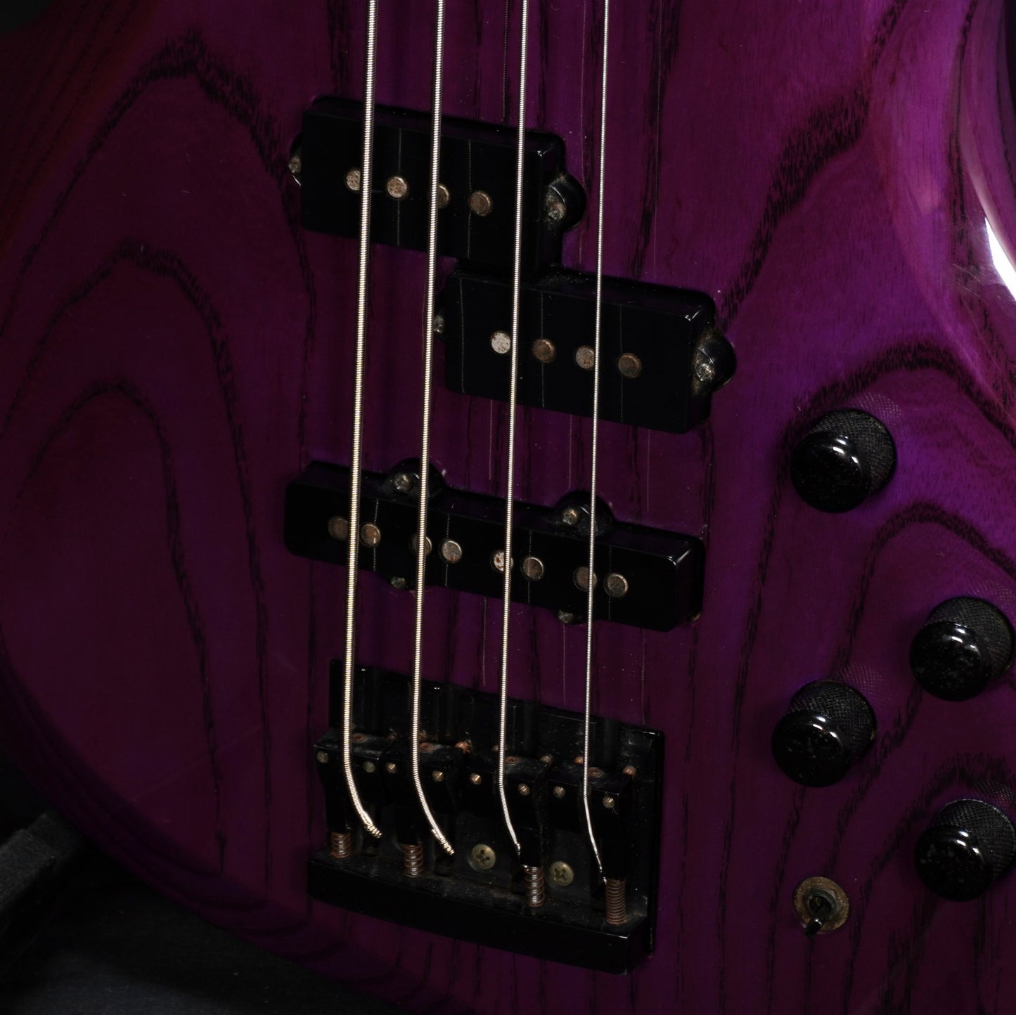 [SN 07048254] USED ESP / Forest-CTM Bass See Thru Purple [04]