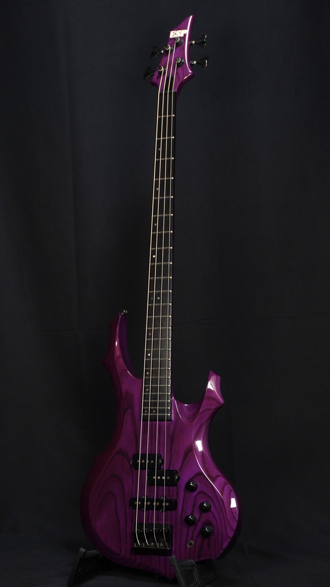 [SN 07048254] USED ESP / Forest-CTM Bass See Thru Purple [04]