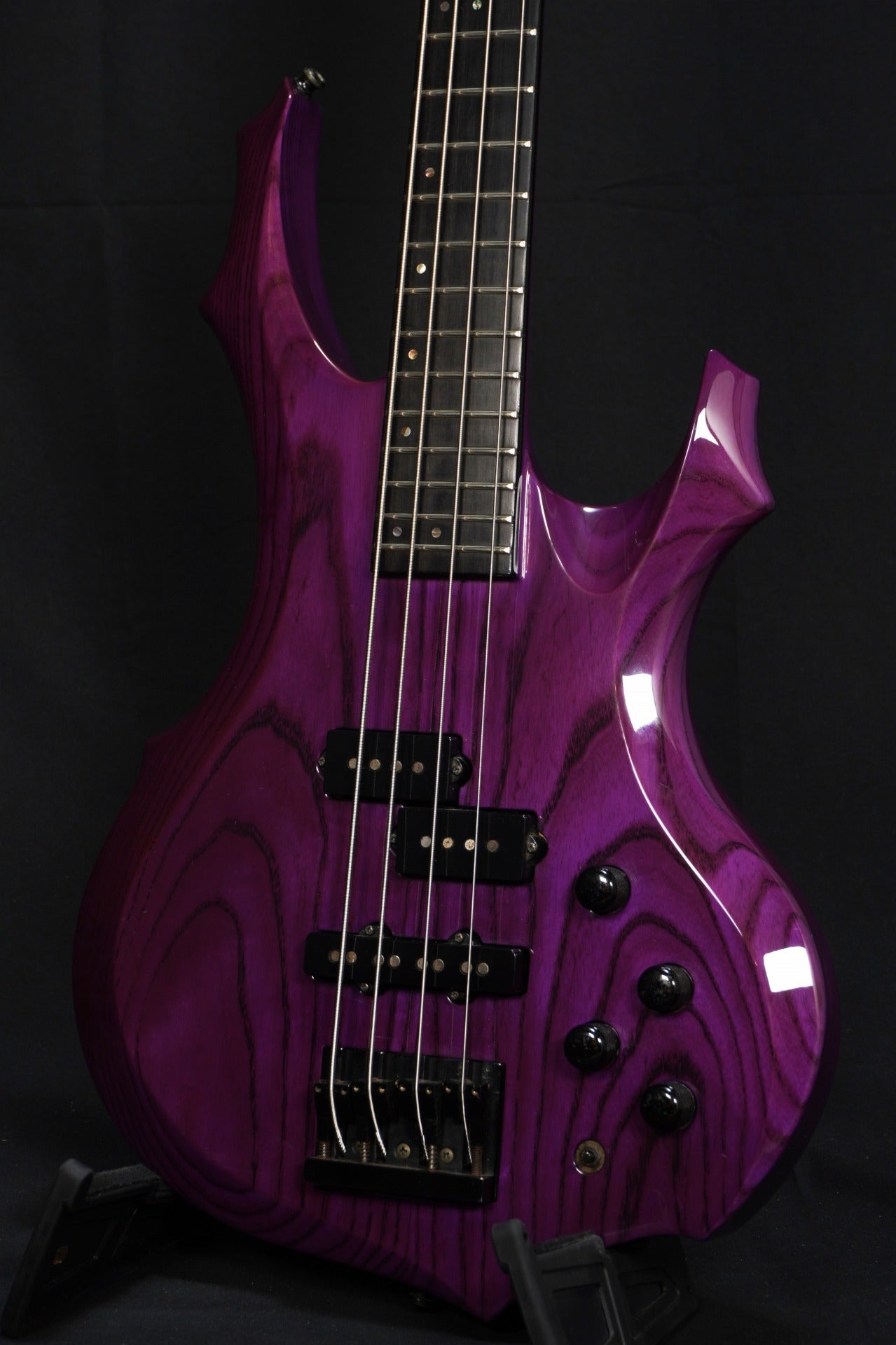 [SN 07048254] USED ESP / Forest-CTM Bass See Thru Purple [04]