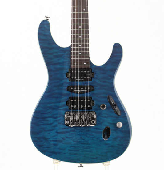 [SN F1615600] USED Ibanez / Prestige SV5570QD Emerald Blue 2016 [09]