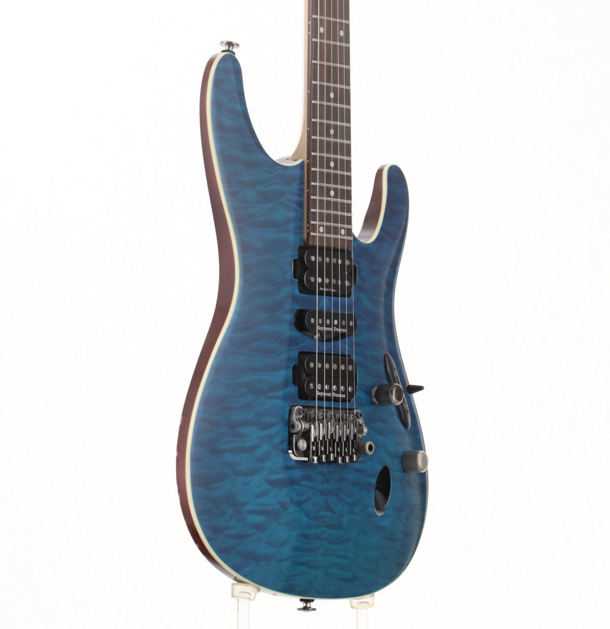 [SN F1615600] USED Ibanez / Prestige SV5570QD Emerald Blue 2016 [09]