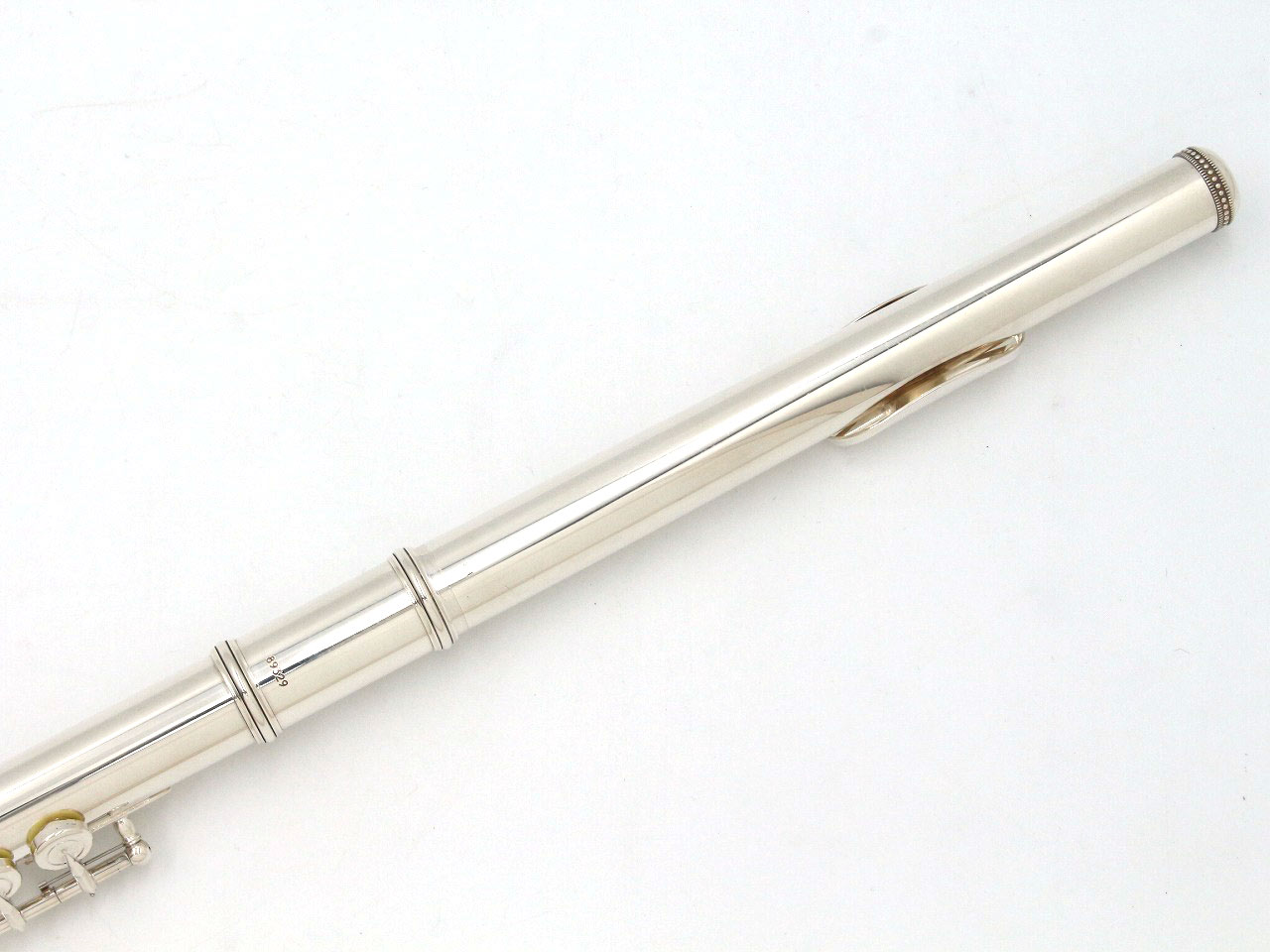 [SN 89329] USED SANKYO / Head tube silver flute ETUDE P.A NEL CC, all tampos replaced [09]