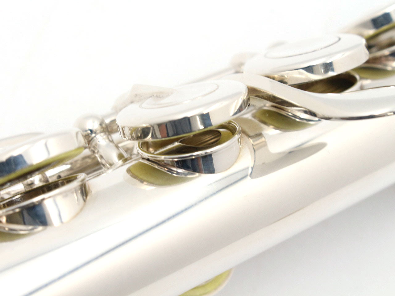 [SN 89329] USED SANKYO / Head tube silver flute ETUDE P.A NEL CC, all tampos replaced [09]