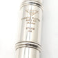 [SN 89329] USED SANKYO / Head tube silver flute ETUDE P.A NEL CC, all tampos replaced [09]