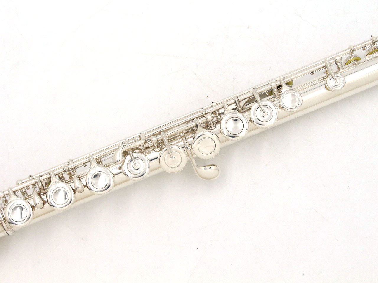 [SN 89329] USED SANKYO / Head tube silver flute ETUDE P.A NEL CC, all tampos replaced [09]