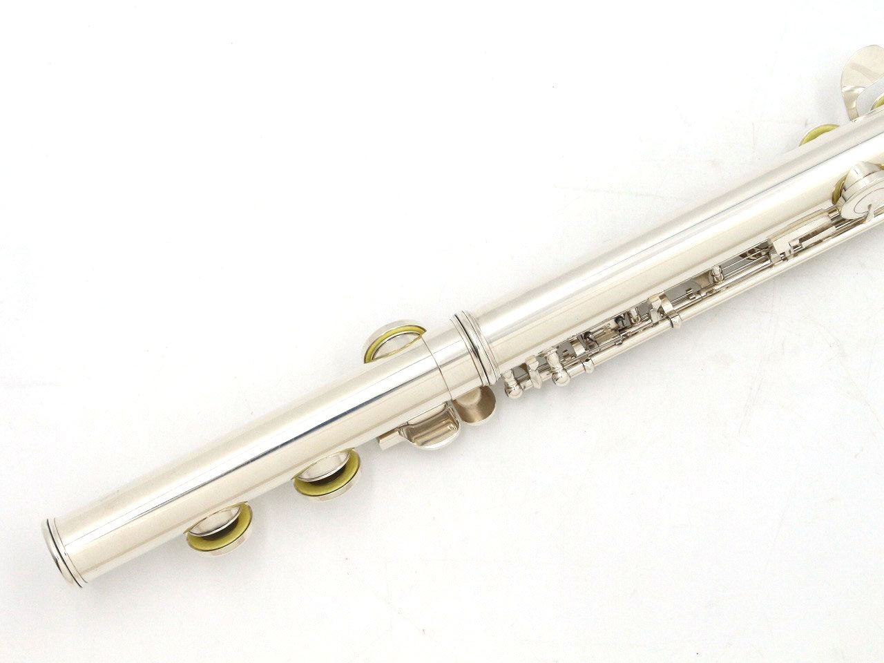 [SN 89329] USED SANKYO / Head tube silver flute ETUDE P.A NEL CC, all tampos replaced [09]