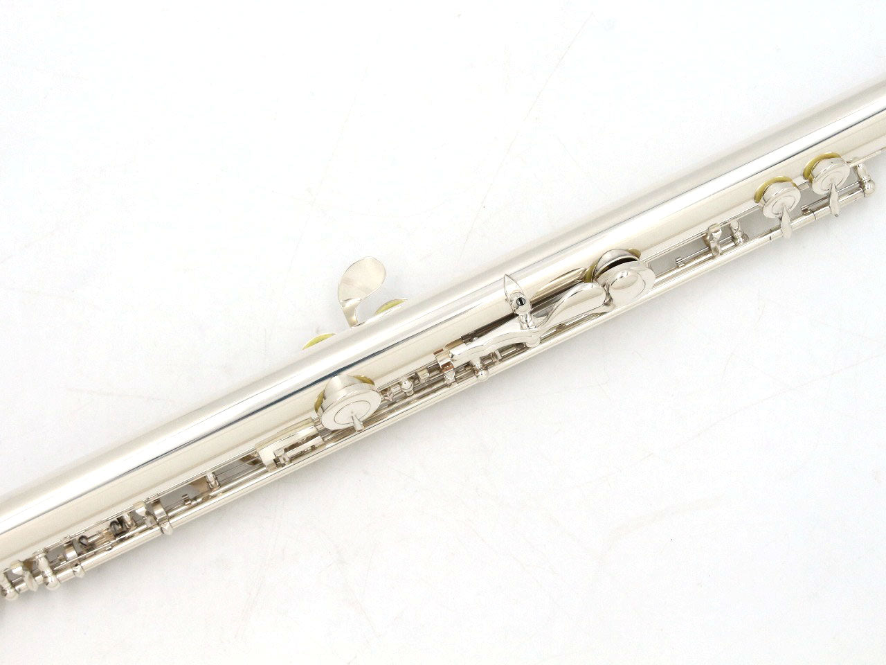 [SN 89329] USED SANKYO / Head tube silver flute ETUDE P.A NEL CC, all tampos replaced [09]