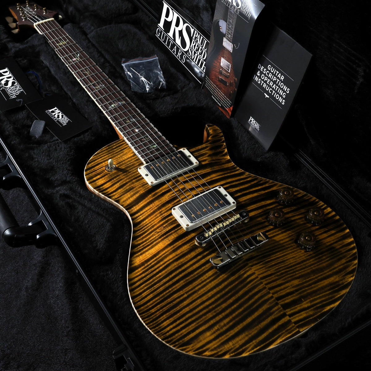 [SN 25 0401551] USED Paul Reed Smith (PRS) / 2025 McCarty Singlecut 594 10Top Yellow Tiger Pattern Vintage Neck [03]