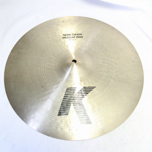 USED ZILDJIAN / K.Zildjian Dark Crash Medium Thin 17" 1414g Zildjian Crash Cymbal [08]