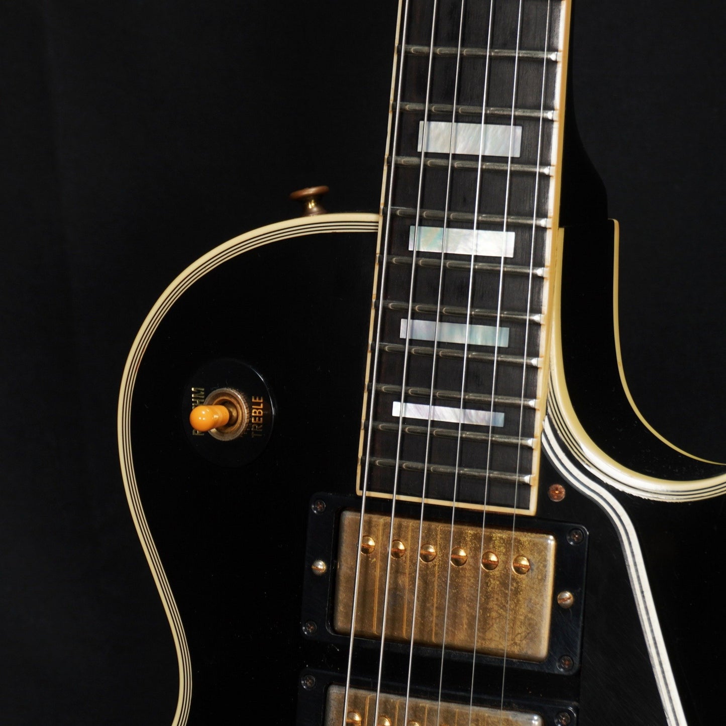 [SN 711446] USED Gibson Custom Shop / Historic Collection 1957 Les Paul Custom VOS 3PU Ebony -2011- [04]
