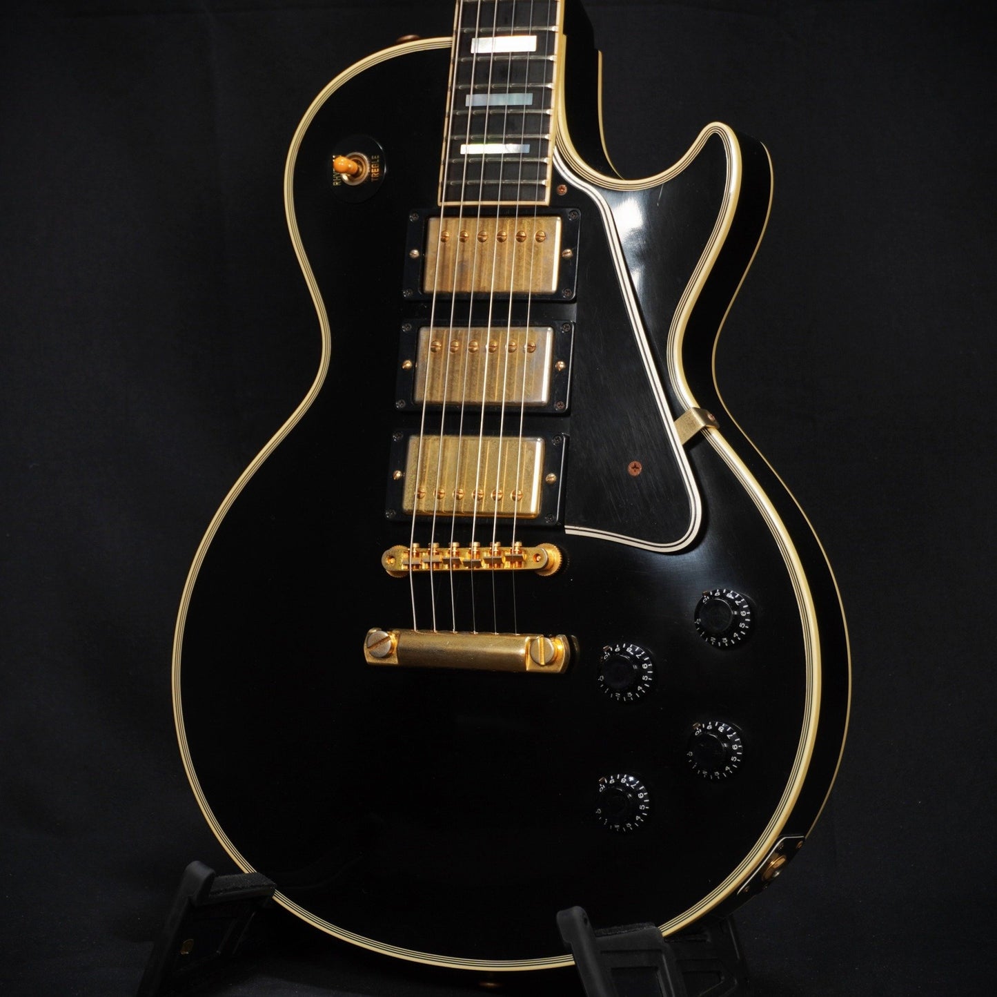 [SN 711446] USED Gibson Custom Shop / Historic Collection 1957 Les Paul Custom VOS 3PU Ebony -2011- [04]