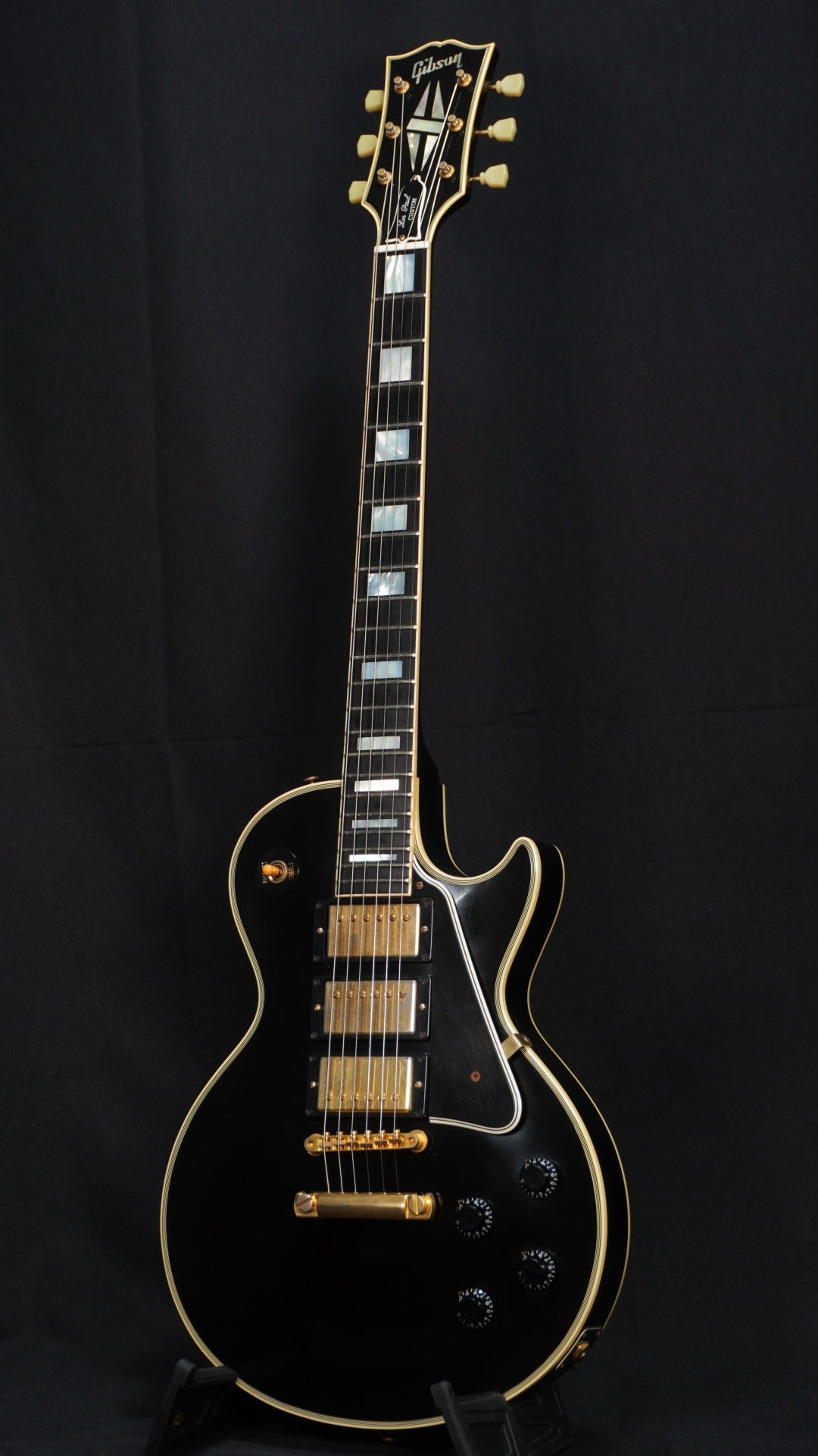 [SN 711446] USED Gibson Custom Shop / Historic Collection 1957 Les Paul Custom VOS 3PU Ebony -2011- [04]