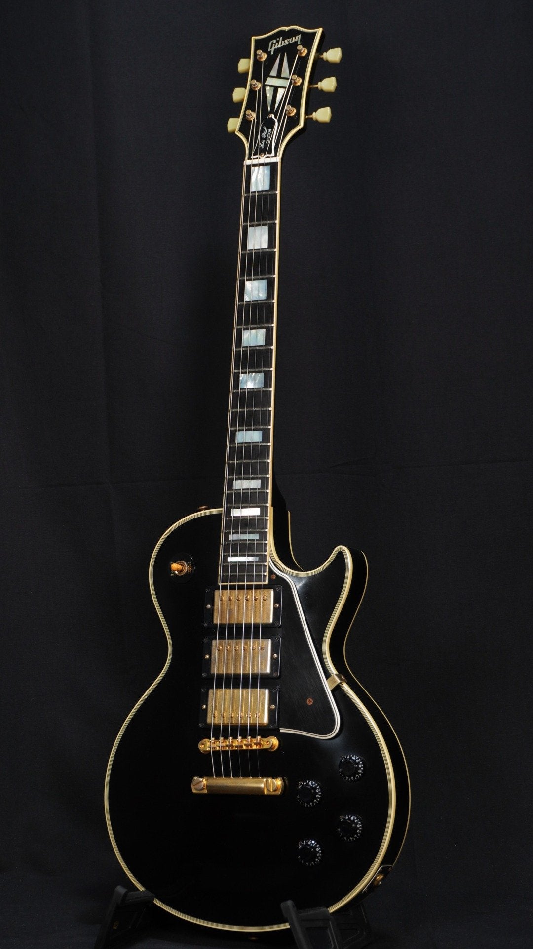 [SN 711446] USED Gibson Custom Shop / Historic Collection 1957 Les Paul Custom VOS 3PU Ebony -2011- [04]