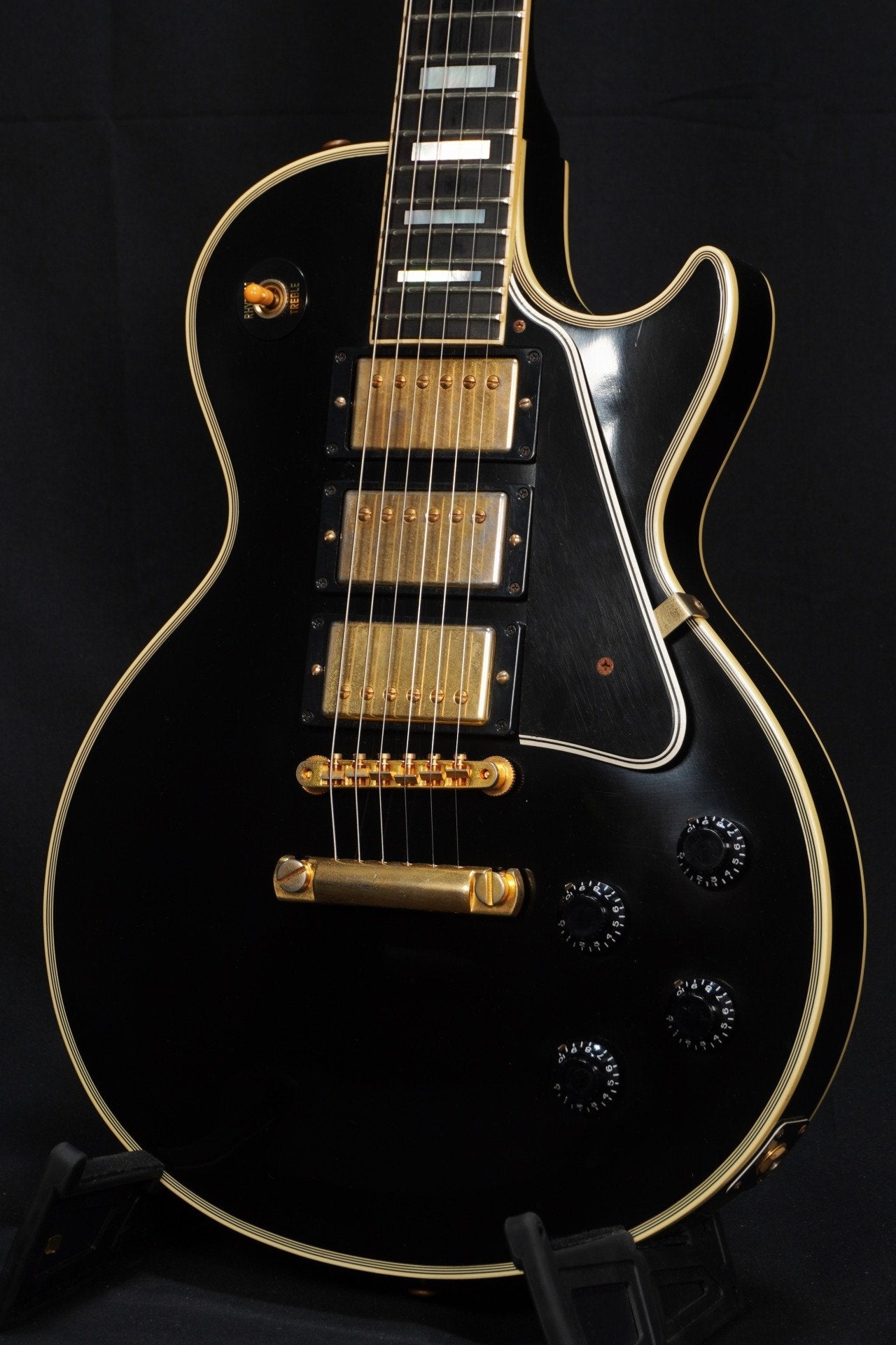 [SN 711446] USED Gibson Custom Shop / Historic Collection 1957 Les Paul Custom VOS 3PU Ebony -2011- [04]