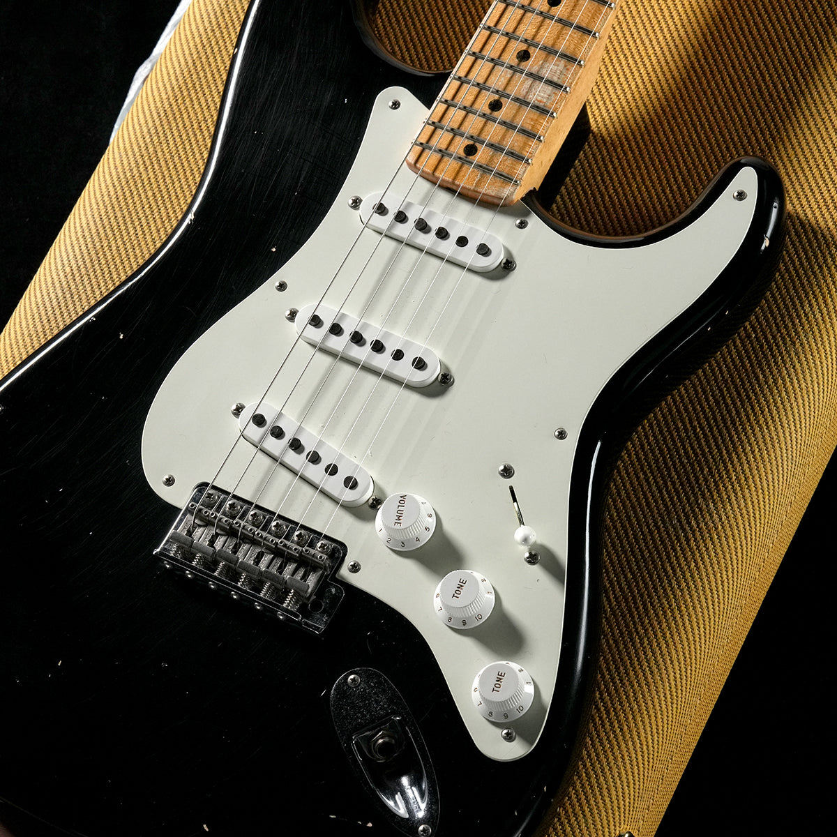 [SN R121577] USED Fender Custom Shop / Master Built 1955 Stratocaster Journeyman Relic Black by Dennis Galuszka [05]