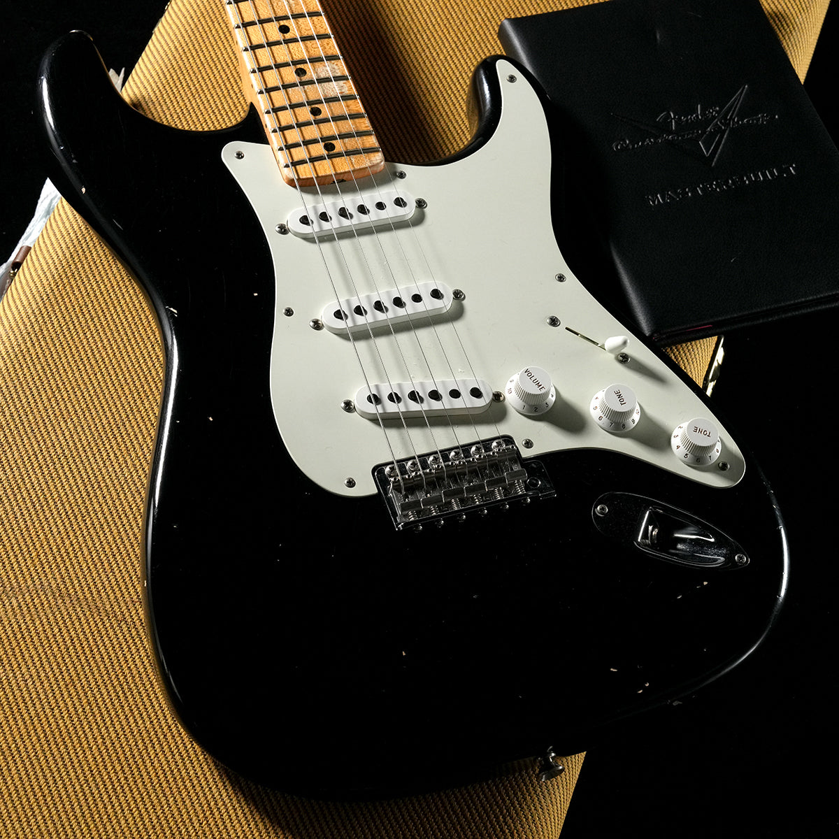 [SN R121577] USED Fender Custom Shop / Master Built 1955 Stratocaster Journeyman Relic Black by Dennis Galuszka [05]