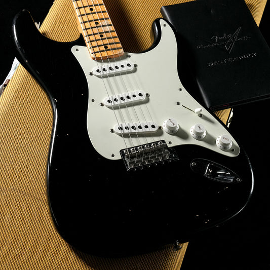[SN R121577] USED Fender Custom Shop / Master Built 1955 Stratocaster Journeyman Relic Black by Dennis Galuszka [05]