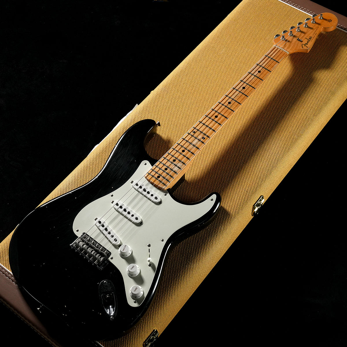 [SN R121577] USED Fender Custom Shop / Master Built 1955 Stratocaster Journeyman Relic Black by Dennis Galuszka [05]