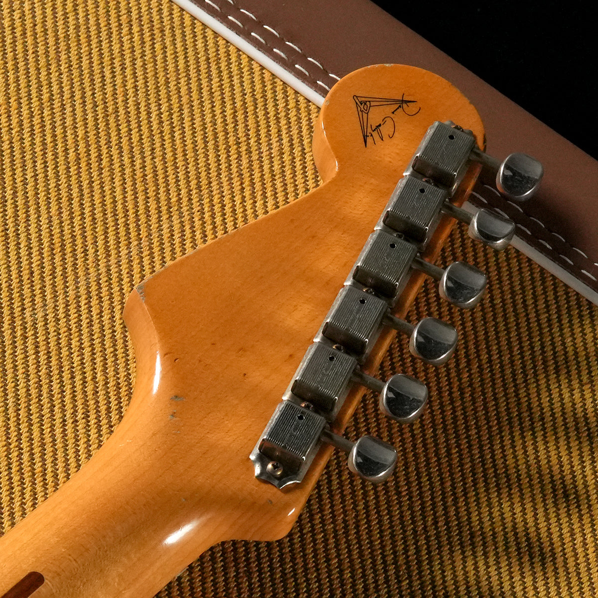 [SN R121577] USED Fender Custom Shop / Master Built 1955 Stratocaster Journeyman Relic Black by Dennis Galuszka [05]