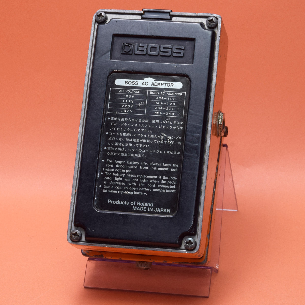 [SN 9800] USED BOSS Boss / DS-1 Distortion Made in Japan [20]