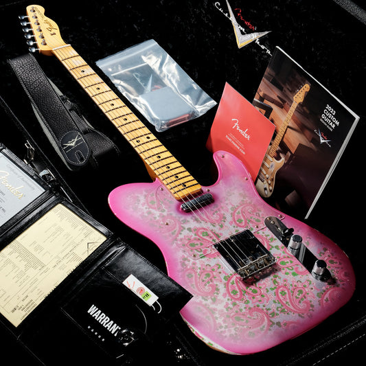 [SN CZ566988] USED Fender Custom Shop / LTD 68 Pink Paisley Telecaster Relic 2023 [05]