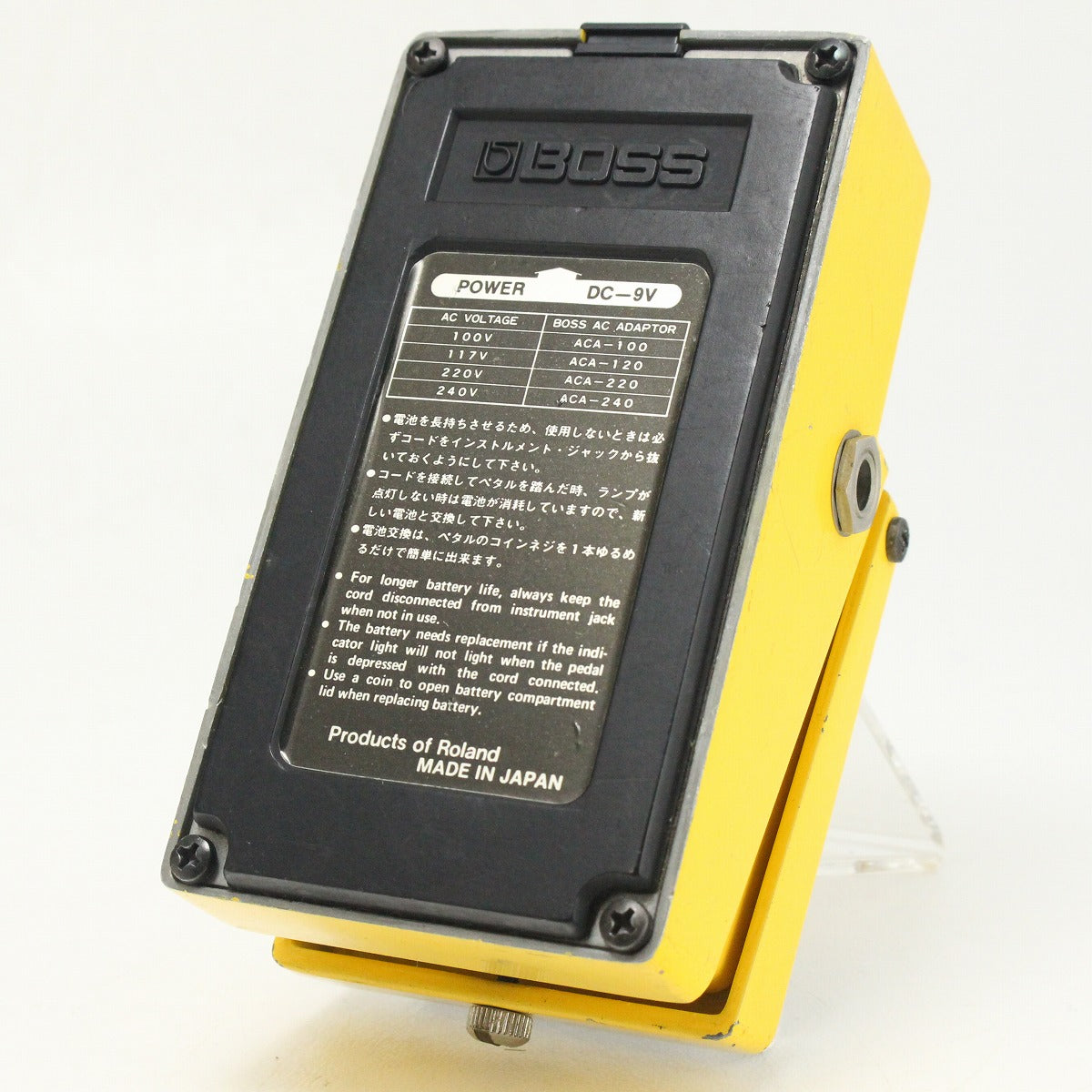 [SN 9500] USED BOSS / OD-1 Over Drive JRC4558D [03]