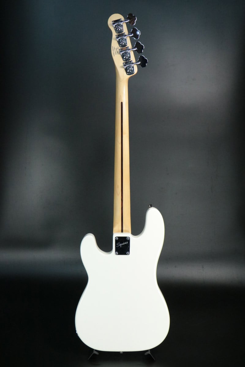 [SN ICS11109374] USED Squier / Mike Dirnt Precision Bass Arctic White Rosewood 2011 [10]