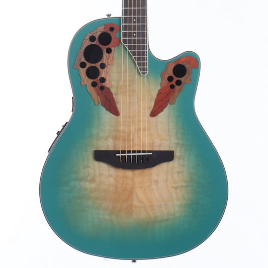 [SN CCV24050071] USED Ovation / CE44X-9B Celebrity Elite Exotic Mid Depth Mint Green [11]