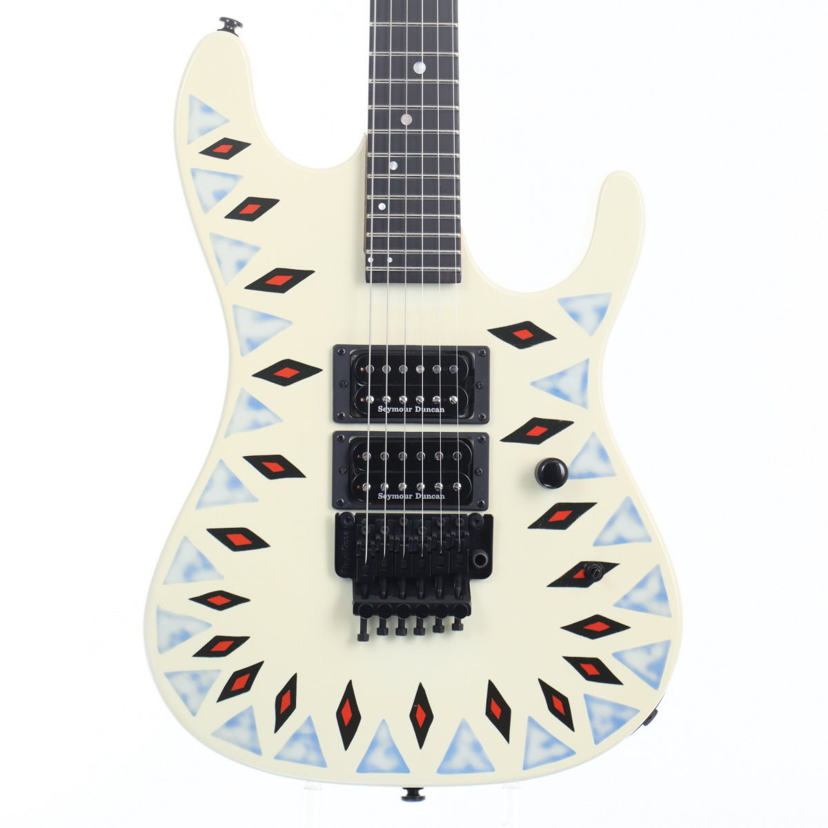 [SN 21102903865] USED KRAMER / Nightswan Vintage White with Aztec Graphic [12]