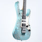 [SN F9806195] USED Ibanez / JEM90HAM / Steve Vai Signature Model / Hoshino 90th Anniversary Blue-green metallic texture [12]