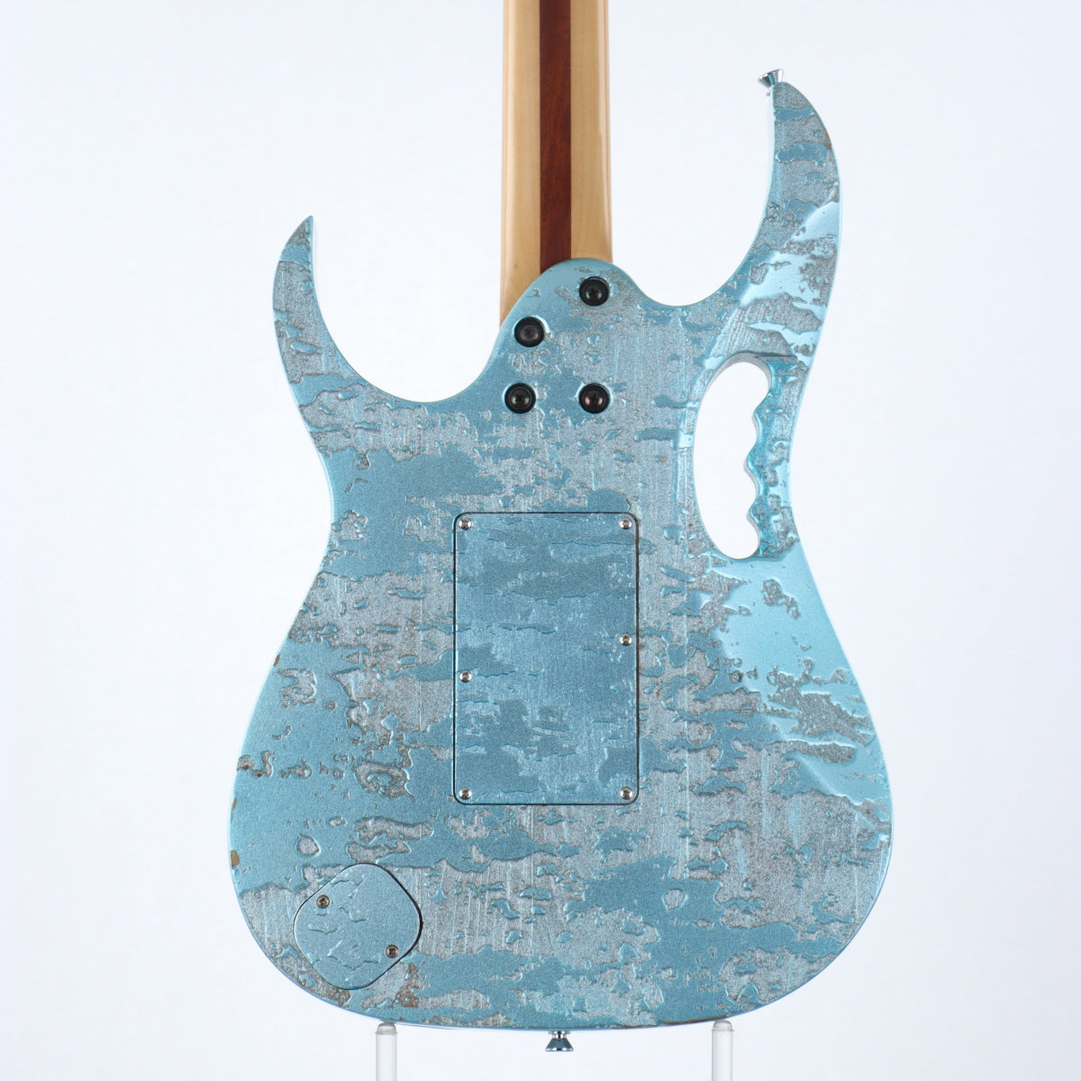 [SN F9806195] USED Ibanez / JEM90HAM / Steve Vai Signature Model / Hoshino 90th Anniversary Blue-green metallic texture [12]