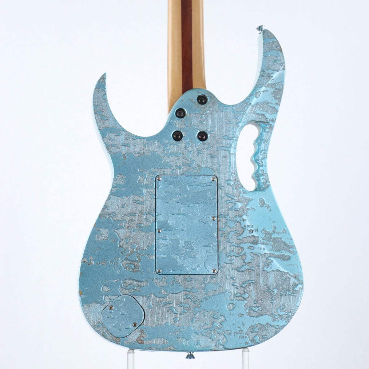 [SN F9806195] USED Ibanez / JEM90HAM / Steve Vai Signature Model / Hoshino 90th Anniversary Blue-green metallic texture [12]