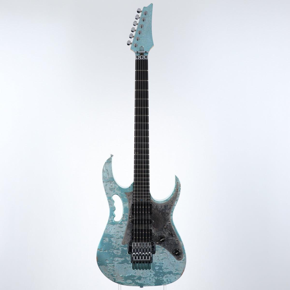 [SN F9806195] USED Ibanez / JEM90HAM / Steve Vai Signature Model / Hoshino 90th Anniversary Blue-green metallic texture [12]