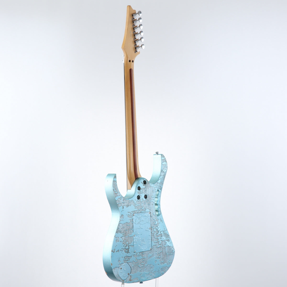 [SN F9806195] USED Ibanez / JEM90HAM / Steve Vai Signature Model / Hoshino 90th Anniversary Blue-green metallic texture [12]
