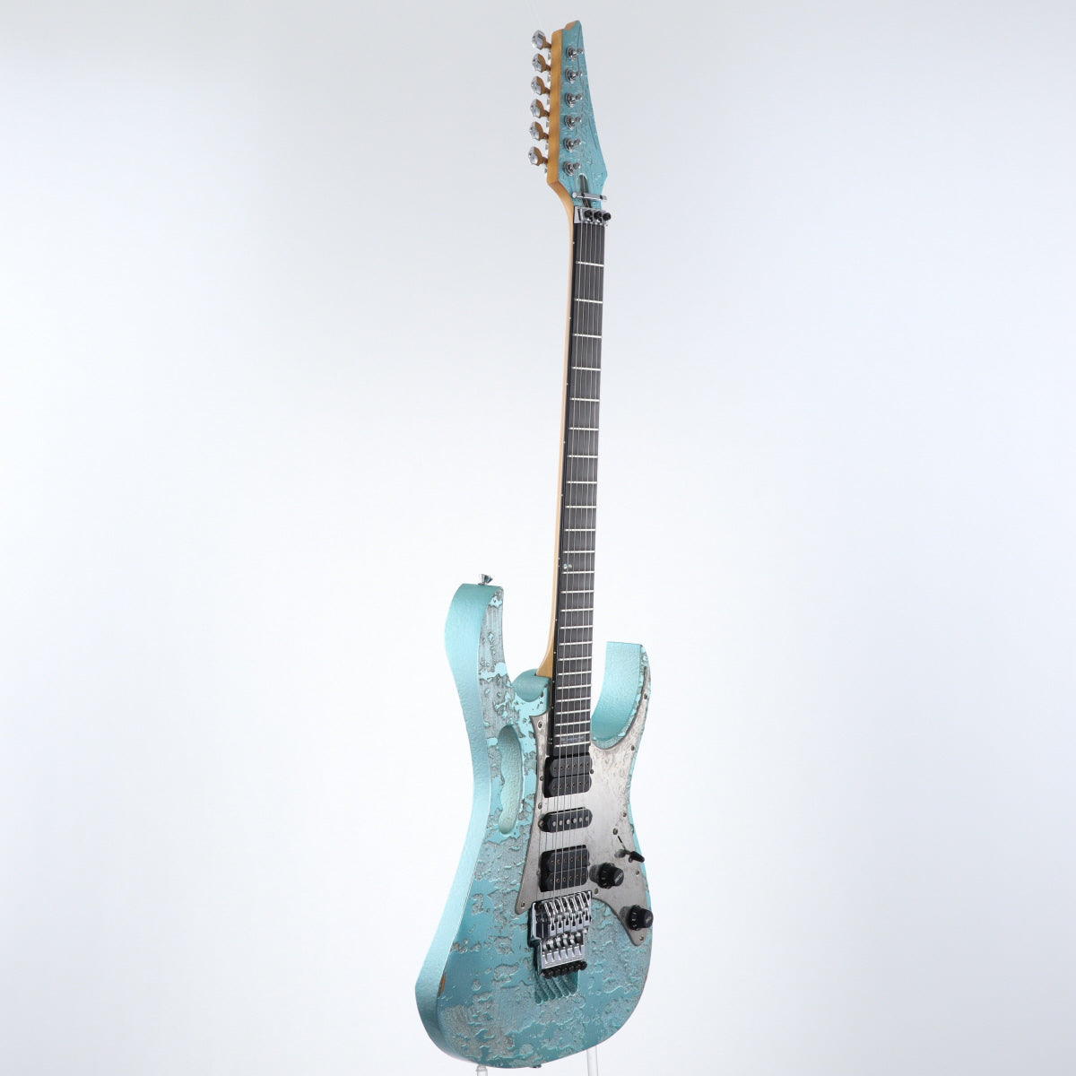 [SN F9806195] USED Ibanez / JEM90HAM / Steve Vai Signature Model / Hoshino 90th Anniversary Blue-green metallic texture [12]