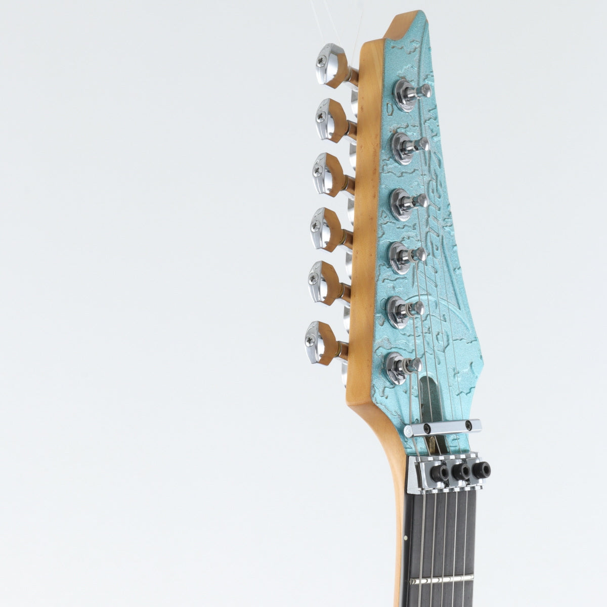 [SN F9806195] USED Ibanez / JEM90HAM / Steve Vai Signature Model / Hoshino 90th Anniversary Blue-green metallic texture [12]