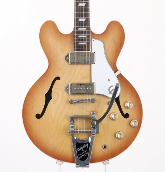 [SN 210120083] USED EPIPHONE / Casino USA Collection Gloss Royal Tan [03]