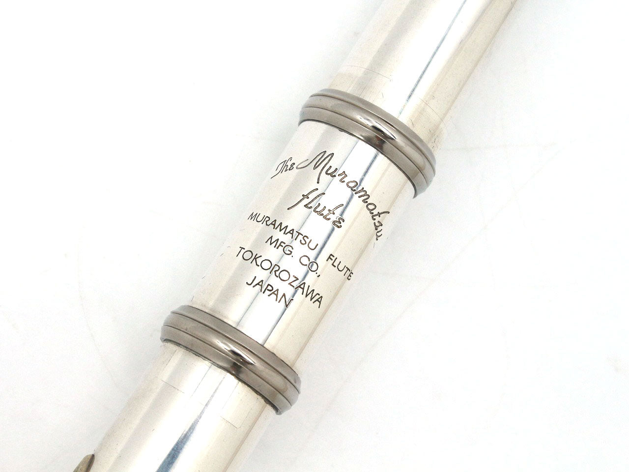 [SN Z2740] USED MURAMATSU / Flute M-180, all tampos replaced. [09]