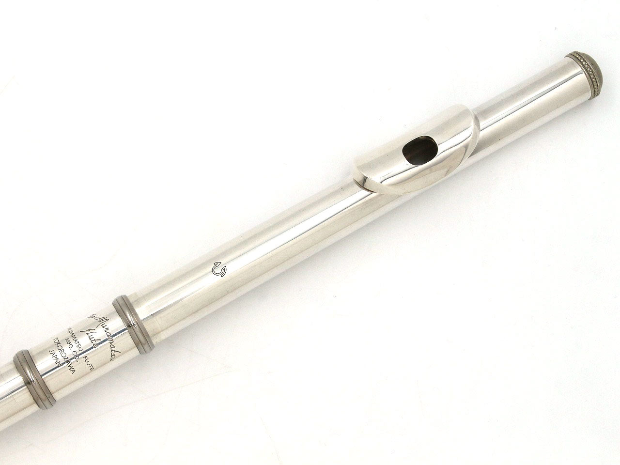 [SN Z2740] USED MURAMATSU / Flute M-180, all tampos replaced. [09]