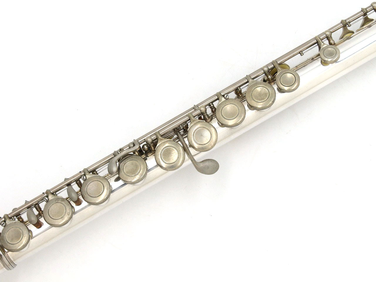 [SN Z2740] USED MURAMATSU / Flute M-180, all tampos replaced. [09]