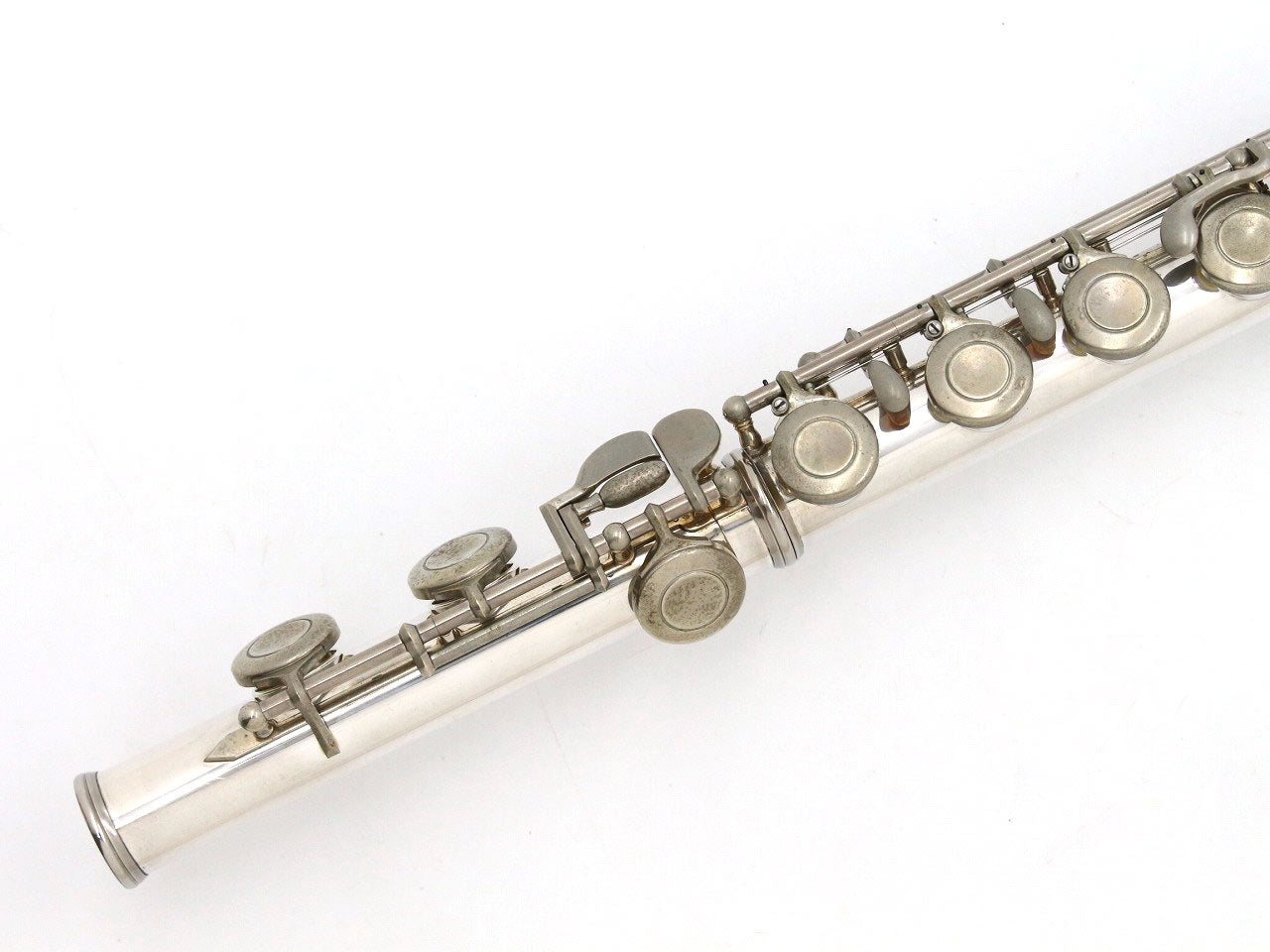 [SN Z2740] USED MURAMATSU / Flute M-180, all tampos replaced. [09]