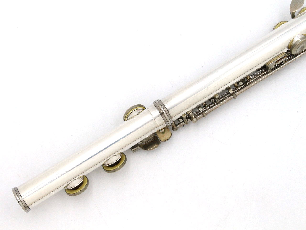 [SN Z2740] USED MURAMATSU / Flute M-180, all tampos replaced. [09]