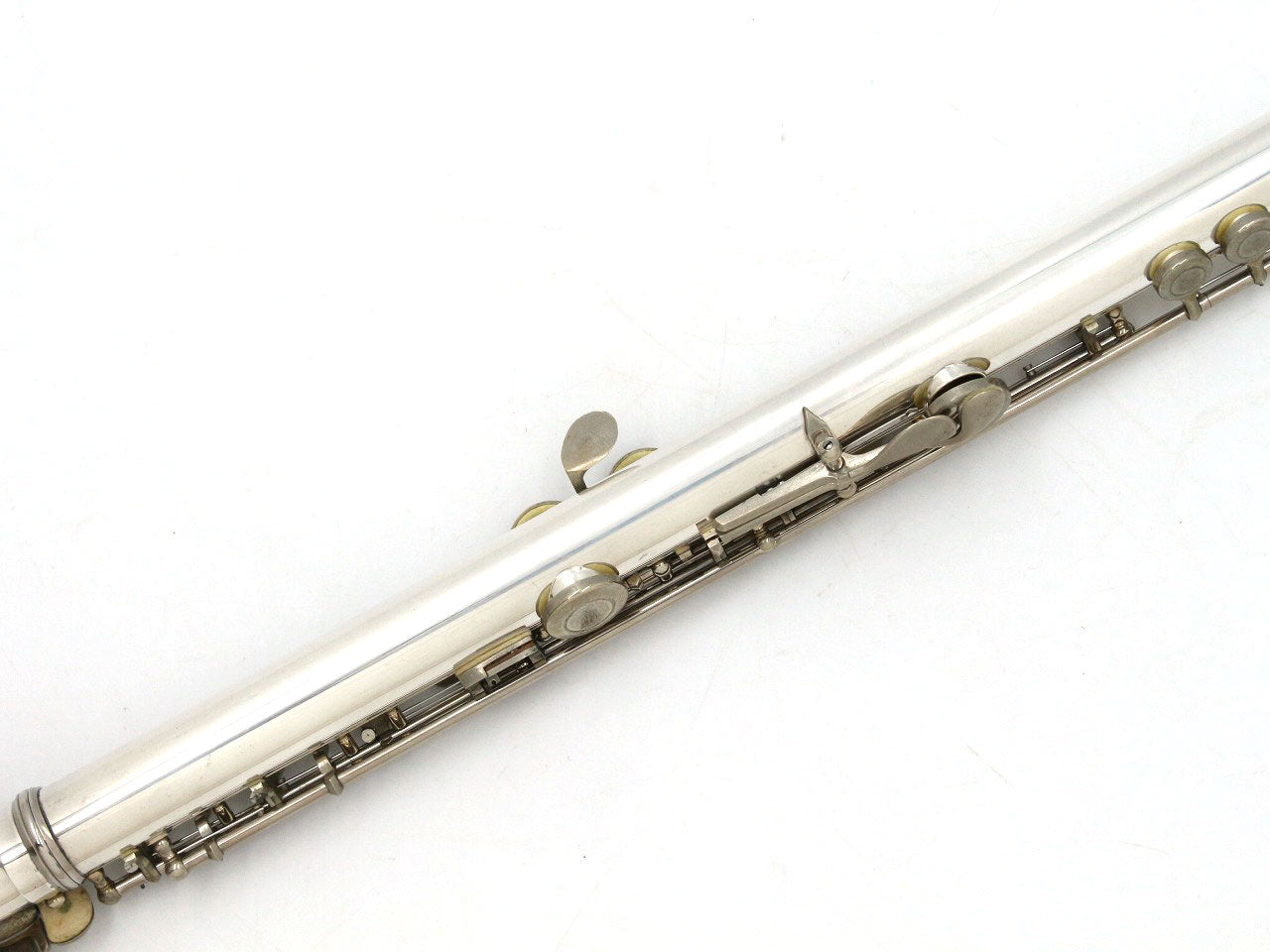 [SN Z2740] USED MURAMATSU / Flute M-180, all tampos replaced. [09]
