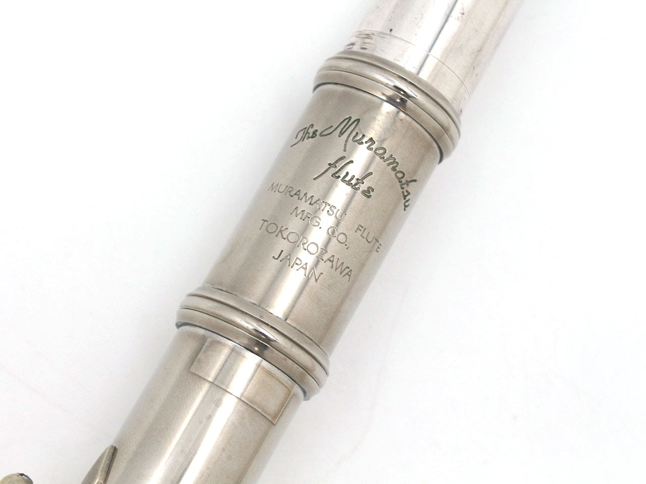 [SN Z486] USED MURAMATSU / Flute M-120 Silver Head Tube [09]