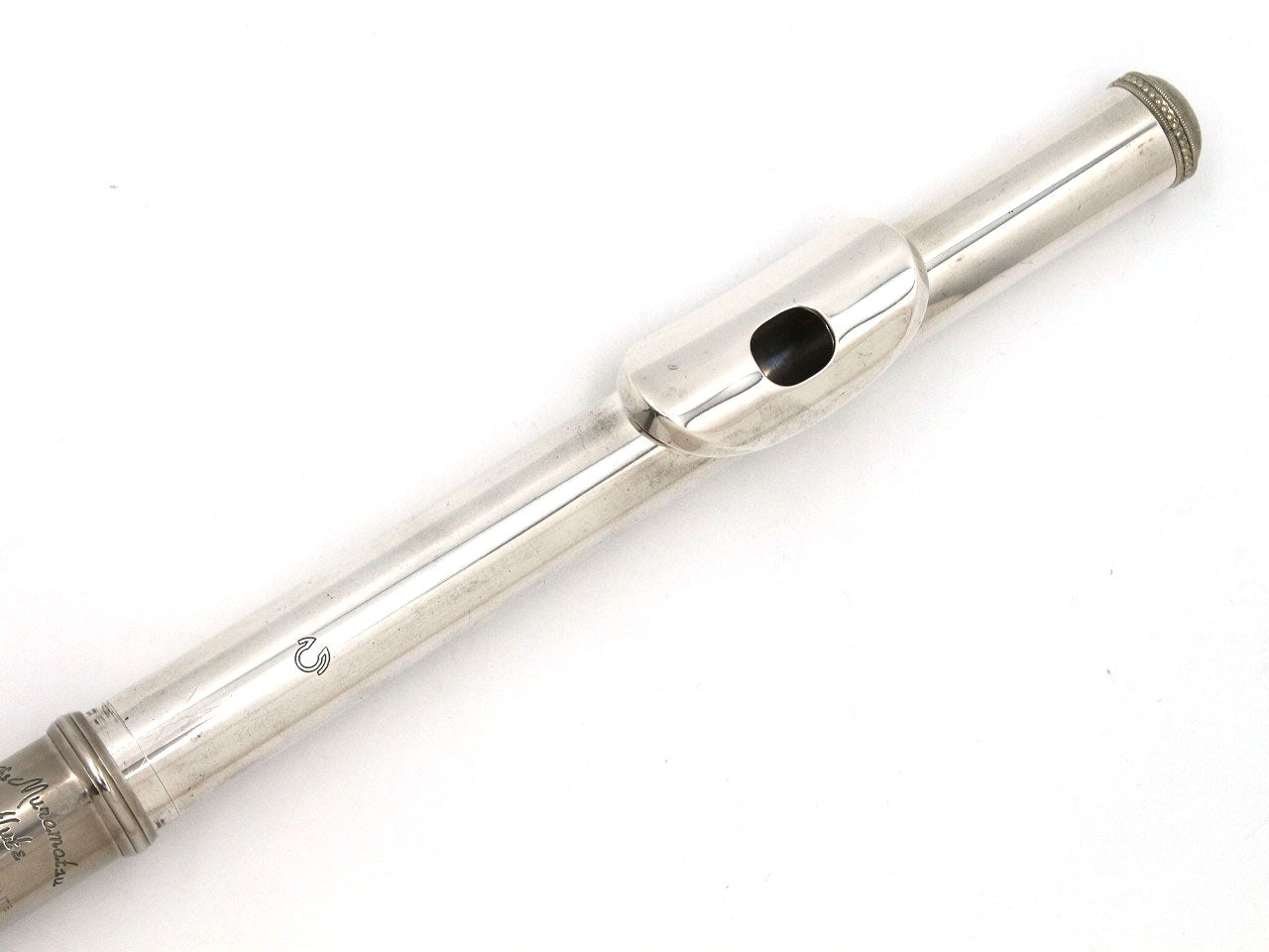 [SN Z486] USED MURAMATSU / Flute M-120 Silver Head Tube [09]
