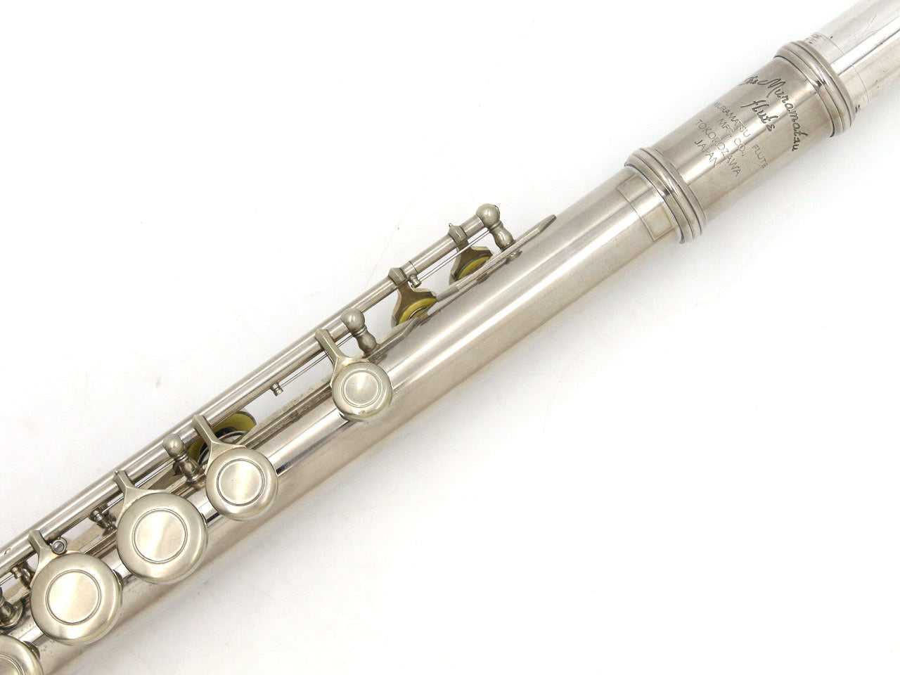 [SN Z486] USED MURAMATSU / Flute M-120 Silver Head Tube [09]