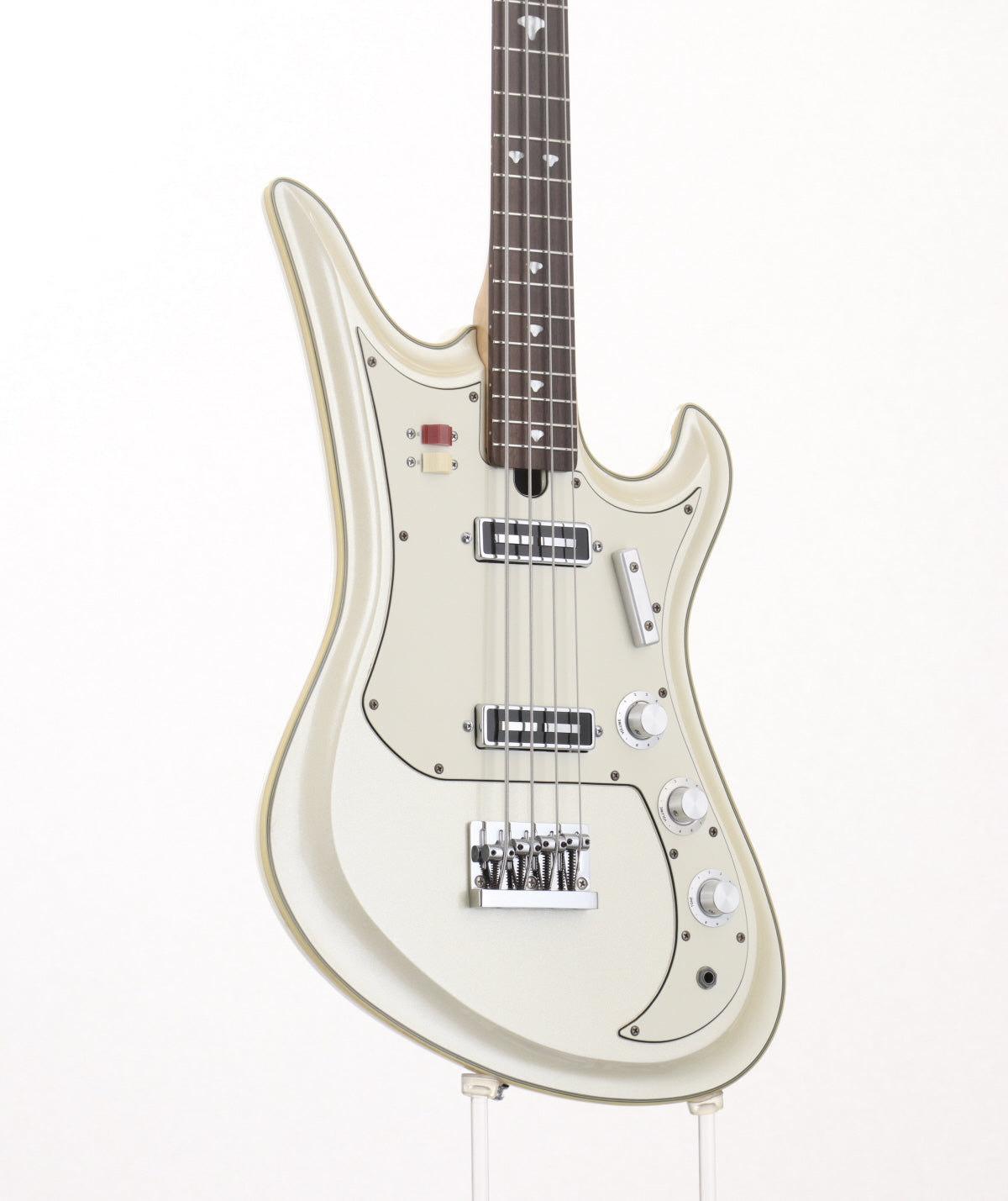 USED Teisco / Spectrum Bass Reissue SPB-200 Pearl White [09]